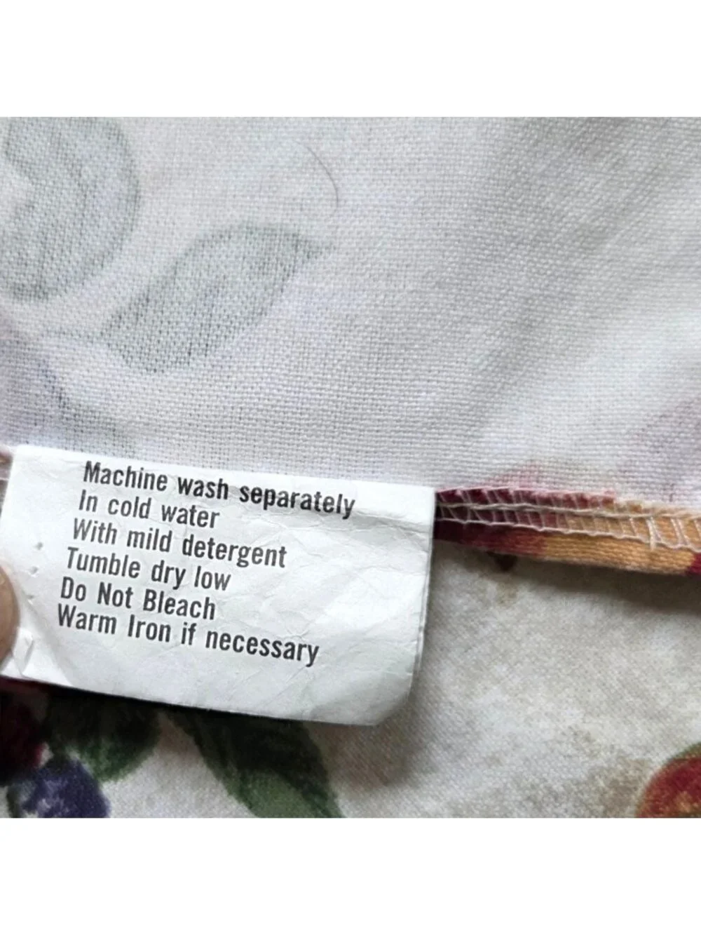 Longaberger Fruit Medley Tablecloth 83